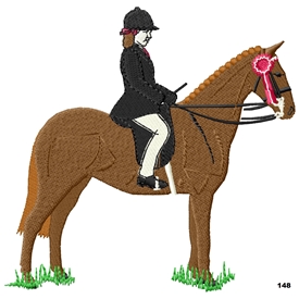 Show Pony With Rider 148